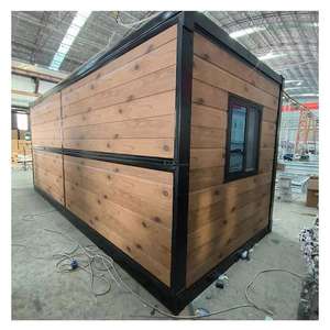 Fabricant de secours temporaires suite aux tremblements de terre Fourniture de maisons en conteneur pliant à structure en acier avec meubles - Product Image 5