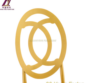 Wholesale Wedding Furniture Armless Soft Seat <b>Cushion</b> Gold <b>Chairs</b> for Party - Product Image 6