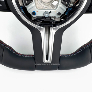 Volant chauffant en <span class=keywords><strong>cuir</strong></span> M Sport avec écran LED, livraison rapide, compatible avec BMW F30 F33 F13 F16 F25 F02 F07 F40 F48 F34 F31 F87 - Product Image 6