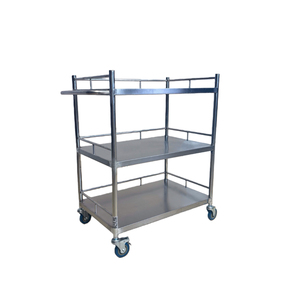 Produit de vente chaud: Chariot à main d'hôpital d'acier inoxydable, <span class=keywords><strong>ambulance</strong></span> médicale d'urgence - Product Image 1