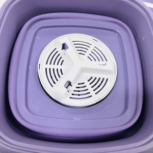 Hot Sale 6L Foldable <b>Mini</b> Washing Machine Portable 3 Gears Strong Decontamination Low Noise Stable Operation Clothes Washer - Product Image 6