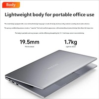 Portátil Lenovo P14H para Negocios y Oficina, Procesador Intel N100, 16 GB de RAM, 512 GB SSD, Pantalla HD de 14 Pulgadas, Portátil Delgado y Ligero