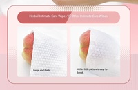 Lingettes intimes féminines jetables à usage unique, en tissu non tissé doux, hypoallergéniques, pour soins personnels quotidiens des femmes