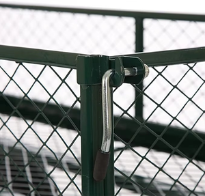 Carretilla de Jardín <span class=keywords><strong>Plegable</strong></span> con Lona, Capacidad de Carga 550 kg, Carro de Transporte Utilitario con Malla - Product Image 2