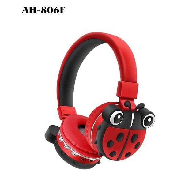 Newest AH806F Wireless Earphones Headphones Adjustable Music Headset Noise Cancelling Headphones for Kids