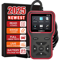 Gran oferta V518 herramienta de diagnóstico automático escáner de función OBDII completo ELM327 OBD 2 OBD11 lector de código herramientas de diagnóstico de coche