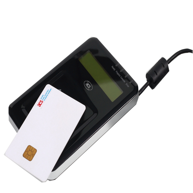 VCCI Contactless Card Reader Payment NFC Card Reader and Writer With Stand ACR1222L
