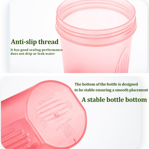 750ml PET Shaking Cup Airless Pump <b>Shaker</b> <b>Bottle</b> for Champagne & Vodka Engraving Orange Purple Black Colors - Product Image 4