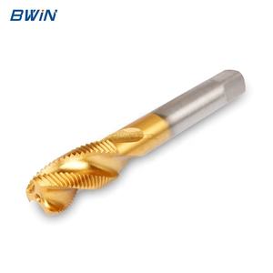 Machine à tarauder BWIN OEM, fabrication sur mesure, <span class=keywords><strong>taraud</strong></span> à spirale droite en acier rapide HSS - Product Image 4