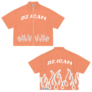 Camiseta Unisex de Alta Calidad con Estampado Digital, Fabricante de Camisetas Casuales de Verano con Diseño Gráfico Urbano, Camisetas con Cierre - Product Image 1