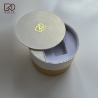 ROGOOD Boîte cadeau de parfum cosmétique rotative à double couche au design exquis Emballage de qualité supérieure pour bouteilles de parfum P2355
