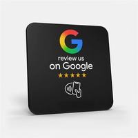Support de table NFC RFID avec code QR pour menu de restaurant, carte de visite, usage hôtelier, en PVC étanche, pour Instagram et Facebook