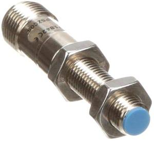 เซ็นเซอร์ตรวจจับวัตถุแบบเหนี่ยวนำชนิดฝัง ระยะตรวจจับ 2 มม. ขั้วต่อ M12 X 1 ตัวผู้ 4 ขา ทองเหลืองชุบนิกเกิล - Product Image 1