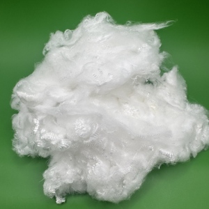 Fibra Bosilun Virgen Cruda Blanca de 1.5D y 38mm <span class=keywords><strong>para</strong></span> Producción de Tejidos de Pelo Artificial, Forro Polar y Prendas de Punto, Personalizable - Product Image 2