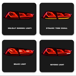 Hcmotionz 12V Red Lens Tail <b>Light</b> Assembly New Condition for X 08-18 Restoration Wingshen HC-LC-6016' Hcmotionz Suitable for Mit - Product Image 2
