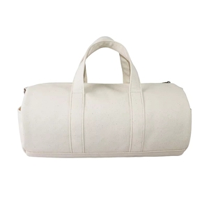 Waterproof Canvas Weekender <b>Leather</b> Overnight Handbag 2026 Oversized Travel Duffel Bag - Product Image 3