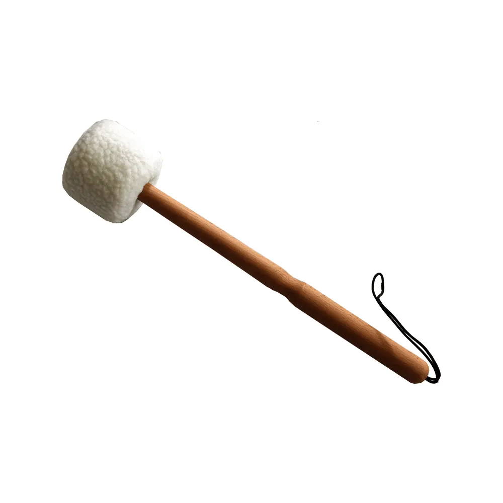 Wollfilz und Holzstab Gong Mallet für Gong Spieler