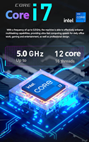 I9 Laptop game 16 inci RAM 16GB ROM 12900 GB, Laptop bermain game layar 13500H I5 512 H RTX3050 4GB diskret mendukung 16GB SSD NVME Full HD 1920x1080 logam