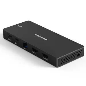 Bir anahtar düğmesi USB HUB 8K30HZ HDTV SD TF okuyucu 10G hız USB3.1 alüminyum 12 In 1 tip C HUB