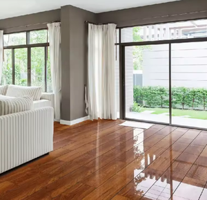 Không thấm nước bấm vào khóa chịu mài mòn kính nhiều lớp sàn HDF AC4 AC5 sàn gỗ rắn 8mm nhiều lớp sàn - Product Image 4