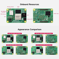 Nouveau module de calcul Raspberry Pi 5 CM5 officiel, carte de développement Cortex A76 BCM2712, options RAM / EMMC / Sans fil