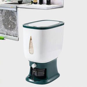 10 ק "ג מלבן עמ 'דלי אחסון אוטומטי עבור אורז דגנים קמח מחמד - Product Image 3