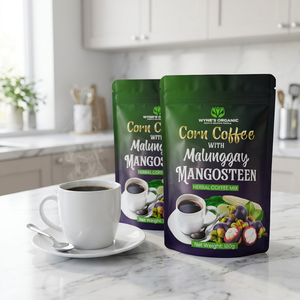 Custom Printed Stand Up Pouch Coffee <b>Bean</b>/Powder Package Smell Proof Ziplock Mylar Foil Doypack with Metallic Effect - Product Image 1