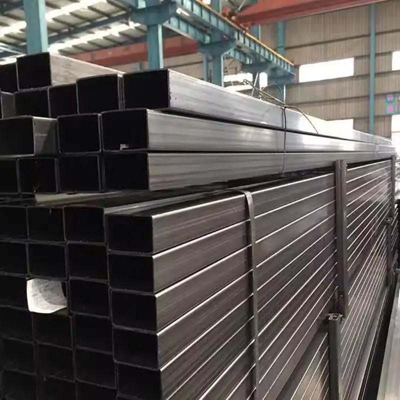 Fabrika doğrudan satış 25x50 q235 karbon kare tüp dikdörtgen içi boş boru çelik boru