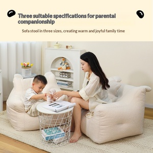 Mini-canapé paresseux pour enfants, fauteuil de lecture pour bébé, mobilier d'angle de lecture à thème dessin animé, petit canapé mignon pour tout-petits, pour chambre à coucher et décoration intérieure - Product Image 4