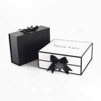 Emballage pliant de luxe personnalisé imprimé boîte-cadeau d'emballage magnétique boîtes en papier surprise mystère boîtes d'emballage perruques pour cheveux