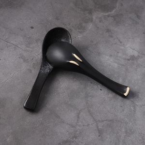 Ensemble de cuillères <span class=keywords><strong>en</strong></span> céramique de style japonais vintage personnalisé-soupe/dîner/<span class=keywords><strong>cuillère</strong></span> <span class=keywords><strong>à</strong></span> <span class=keywords><strong>café</strong></span> vaisselle pour restaurant et cuisine - Product Image 3