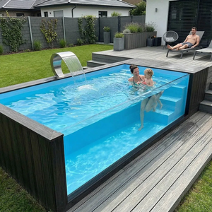 Piscina Prefabricada para Exteriores, Piscina Elevada de Fibra de Vidrio FRP para Jardín, Piscina Infantil, Piscina Contenedor - Product Image 3