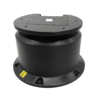 Gimbal PTZ de Alta Resistencia para Cámara Térmica de Largo Alcance, Monitor de Seguridad Urbana para Exteriores, IP66 Impermeable, Aleación de Aluminio, Carga de 16-30 kg