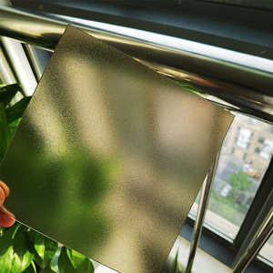 Hiện đại 4ft x 8ft cà phê Matte Tint trà đen mờ Polycarbonate tấm nhựa 2mm 3mm 4mm kích thước cho ứng dụng ngoài trời - Product Image 3