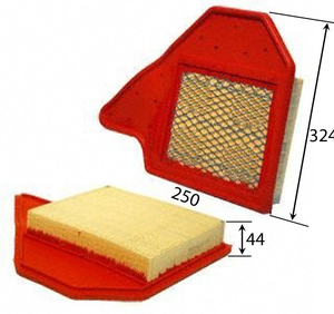 Nuovo Filtro Aria <span class=keywords><strong>Auto</strong></span> ad Alte Prestazioni Tushun, Ricambio OEM 04861737AA per Motore 3.6L - Elevato Flusso d'Aria, Lunga Durata - Product Image 4