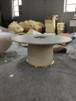 Nouvelle table centrale de mode design moderne et table basse de luxe ensemble de meubles de salon
