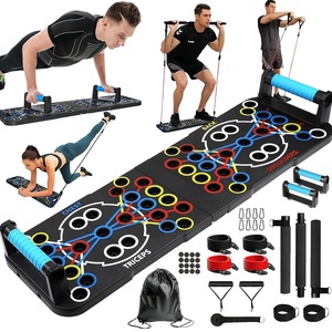 Tabla de Flexiones Multifuncional para Ejercicios de Fitness en Casa, Entrenamiento de Cuerpo Completo, Barra de Pilates, Venta Directa de Fábrica - Product Image 1