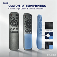 Control Remoto Universal Anti-Golpes de Código Fijo KEYUAN TY-16D para Televisores LED Inteligentes con Material ABS