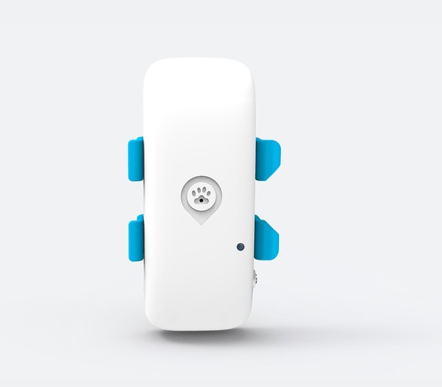 Real-Time Satellite GPS Pet Tracker with 4G for Dog Tracking in Plastic Material