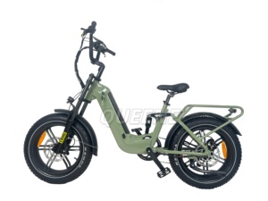 Vélo Électrique Tout-Terrain Haute Performance 20 Pouces à Pneus Larges 48V 1000W avec Suspension Intégrale 2026 - Product Image 1