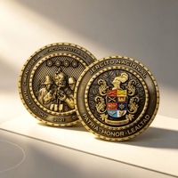 Pièces de monnaie maçonniques personnalisées de qualité supérieure, lisses, en gros, promotionnelles, pour fabricants