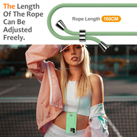 Meilleure vente étui de téléphone en silicone liquide pour sac de carte intégré ultra-mince pour iphone 16ProLanyard inclus en silicone véritable