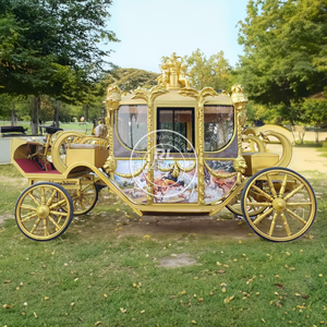 Chariot d'équitation électrique OEM pour adulte, chariot à cheval, Tricycle Royal, pour <span class=keywords><strong>mariage</strong></span> - Product Image 6