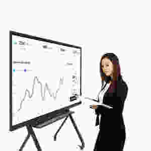 Écrans de projection électroniques interactifs muraux intelligents 4K minces de 65 pouces, 55 et 85 pouces, tableau interactif pour enfants, tableaux LCD, tableau blanc interactif - Product Image 1