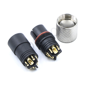 4Pin M12 nam và nữ kết nối không thấm nước phổ quát cho dây nịt và lắp ráp Cáp - Product Image 1