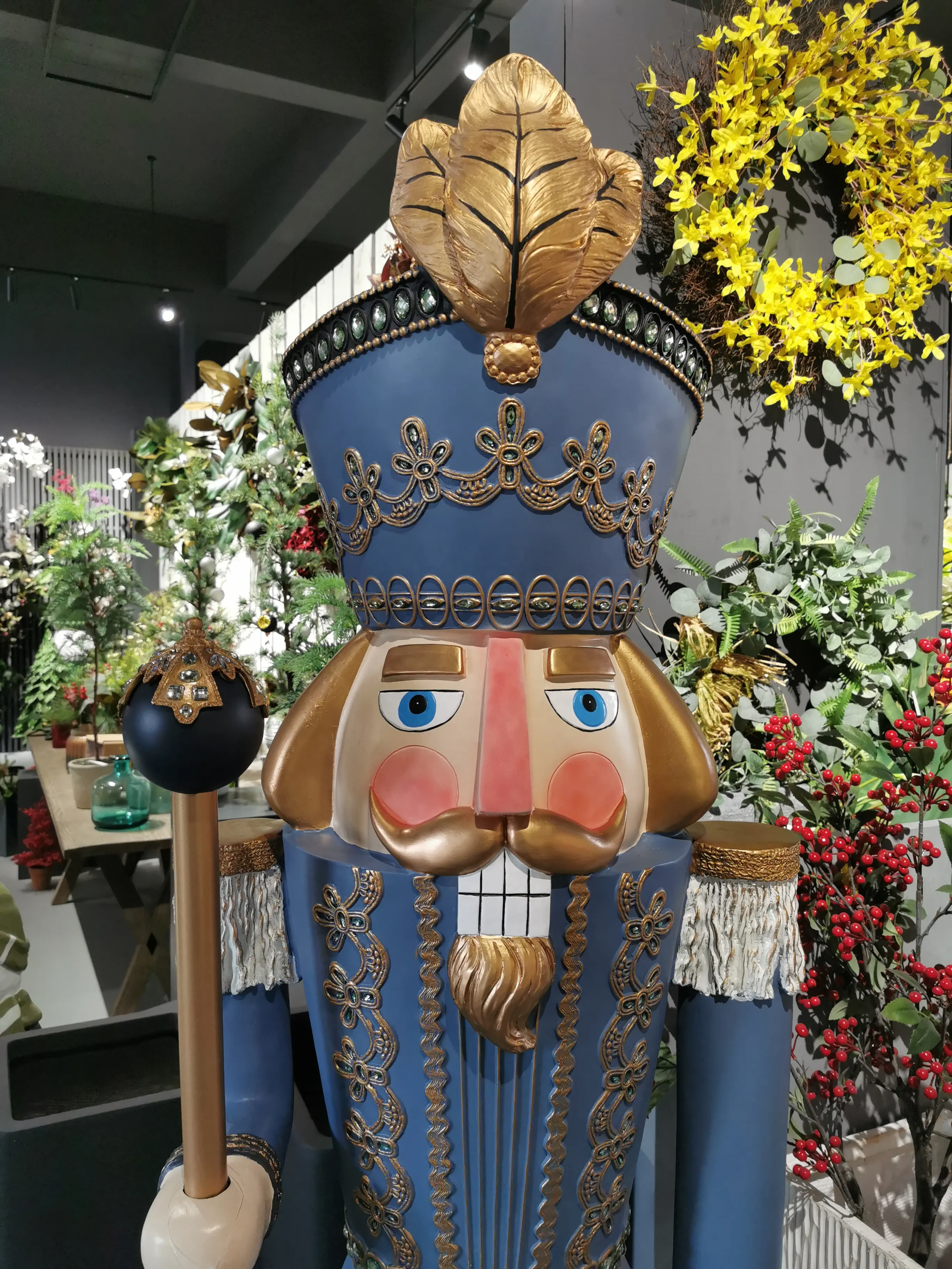 Christmas Soldiers Nutcracker Soldier 6 ft Large Nutcracker Soldier For Christmas Decoration Supplies