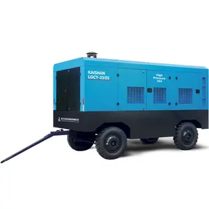 KAISHAN Air Capacity 33m3/min 25bar LGCY- 33/25 Diesel Portable Screw Air Compressors