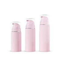 Flacon de mousse pour soins de la peau en PET rose en gros, 100 ml, 120 ml, 150 ml, flacon rechargeable à pompe, fabricant de flacons de mousse rechargeables