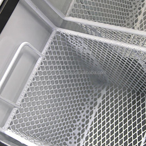 Refrigerador de pantalla pequeña, parte superior abierta, cofre profundo, 325L, gran capacidad, supermercado, puerta de vidrio, congelador de helados - Product Image 6
