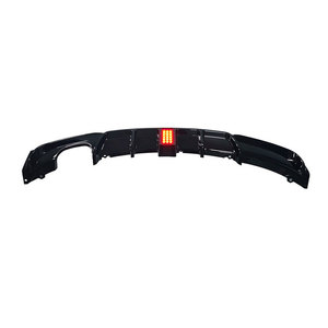Diffusore Posteriore Stile MT Nero Lucido con LED per BMW Serie 3 F30 F35 M Sport 2013-2018 - Product Image 5